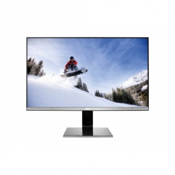 Monitor LED AOC Q2577PWQ,  Quad HD, 16:9, 25 inch, 5 ms, negru/ argintiu
