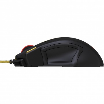Mouse Serioux BARAN, USB , optic, 4000dpi, negru / galben