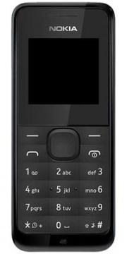 Telefon mobil Nokia 105, Dual Sim, negru