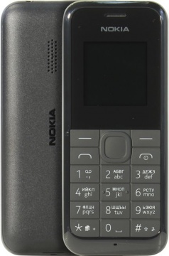 Telefon mobil Nokia 105, Dual Sim, negru