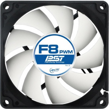 Arctic Cooling Case Fan 80 mm Arctic F8 PWM PST VPack