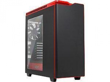 Carcasa NZXT H440 Matte Black-red with window