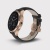 Smartwatch VECTOR Smartwatch  Luna Small L1-10-010, Bluetooth, Bratara piele, Rezistent la apa si praf, Rose Gold/Negru