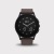 Smartwatch VECTOR Smartwatch Luna Standard L1-10-005, Bluetooth, Bratara piele, Rezistent la apa si praf, Negru/Maro