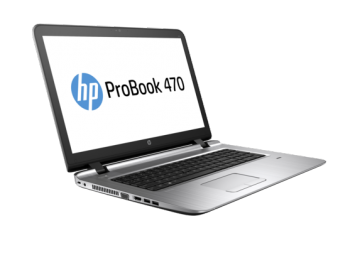 Notebook HP ProBook 470 G3, procesor Intel Core i5-6200U, 2.3 Ghz, 8 GB RAM,1 TB HDD, Windows 7/ 10 Pro, video dedicat