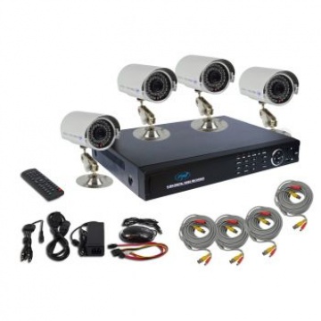PNI kit supraveghere video House PTZ800 - DVR si 4 camere exterior 800 linii
