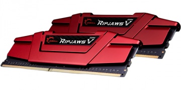 Memorie G.Skill Ripjaws V, DDR4, 2 x 8 GB, 2400 MHz, CL15, kit