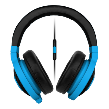 Casti Razer Kraken Mobile Gaming, stereo, cu microfon, albastre