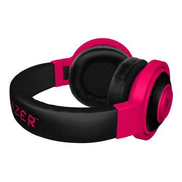 Casti Razer Kraken Mobile Gaming, stereo, cu microfon, rosii