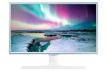 Monitor LED Samsung LS24E370DL, 16:9, 23.6 inch, 4 ms, alb
