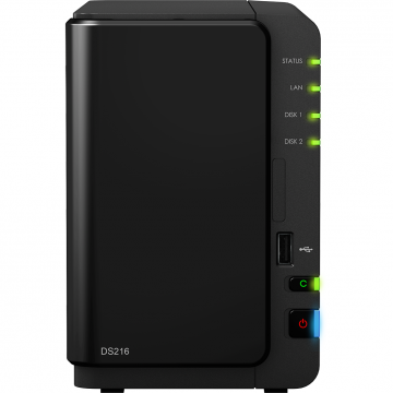 NAS Synology DS216 0/2HDD