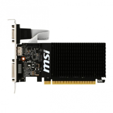Placa video MSI GF GT 710 ,1GD3H, LP , DDR3, 800MHz, 64bit, 12.8GB/s