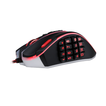 Mouse Redragon Legend Gaming, laser, USB,16400 dpi, negru