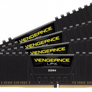 Memorie Corsair Vengeance LPX, DDR4, 4 x 16 GB, 2400 MHz, CL14, kit