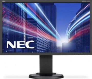 Monitor LED NEC MultiSync E243WMi, 16:9, 24 inch, 6 ms, negru