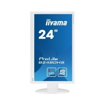 Monitor LED Iiyama ProLite B2480HS-W2, 23.6 inch Full HD, 16:9, 2 ms, alb