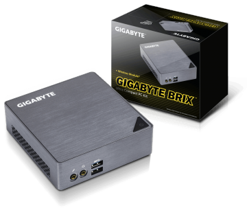 Gigabyte GB-BSi5-6200 PC kit, Intel Core i5-6200U, 2.3 GHz