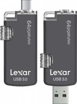 Memorie USB Lexar JumpDrive M20C Dual, 64 GB, USB 3.0 Type-C