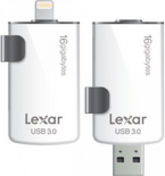 Memorie USB Lexar JumpDrive M20i Dual, 16 GB, USB 3.0/ microUSB