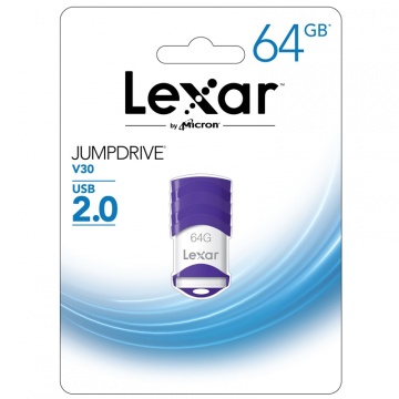Memorie USB Lexar JumpDrive V30, 64 GB, USB 2.0