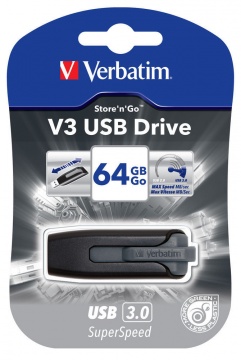 Memorie USB Verbatim V3, 64 GB, USB 3.0
