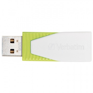 Memorie USB Verbatim Swivel, 32 GB, USB 2.0, verde