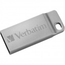 Memorie USB Verbatim Metal Executive, 64 GB, USB 2.0, argintiu