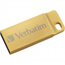 Memorie USB Verbatim Metal Executive, 64 GB, USB 3.0, auriu
