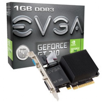 Placa video EVGA ,VGA ,GT710 ,1GB ,Slot dual ,passiv