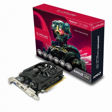 Placa video Sapphire Radeon R7 250 Series, 2GB GDDR5, 128-bit