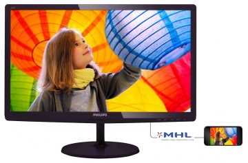 Monitor LED Philips E-Line 247E6QDAD/00, 16:9, 23.6 inch Full HD, 5 ms, negru