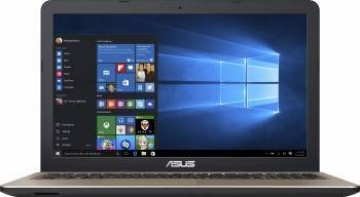 Notebook Laptop Asus X540LA ,i3-4005U ,500GB, 4GB, DVDRW, HD, Black
