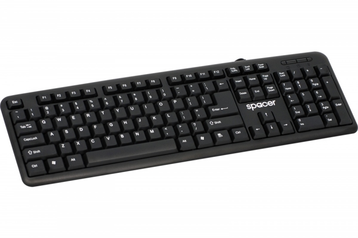 Tastatura QWERTY 104  keys, anti-spill, USB SPKB-520