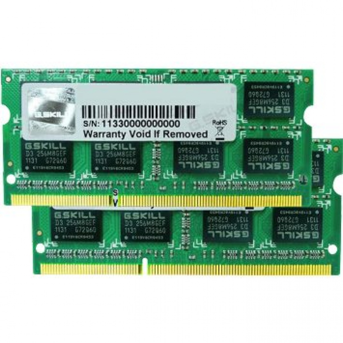 Memorie laptop F3-1600C9D-8GSL, DDR3, 2 x 4 GB, 1600 GHz, CL9, 1.35V, kit