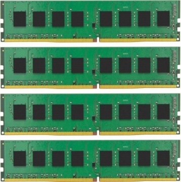 Kingston KVR21R15D8K4/32I, DDR4, UDIMM, 4 x 8 GB, 2133 MHz, CL15, 1.2V, ECC