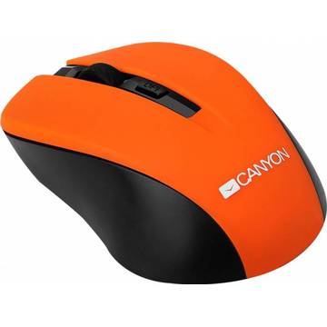 Mouse Canyon CNE-CMSW1O, optic, USB, 800-1000-1200dpi, portocaliu