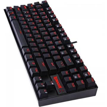 Tastatura Redragon Usas RGB K553RGB-BK, USB, negru