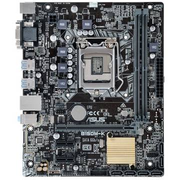 Placa de baza Asus B150M-K, socket LGA 1151, chipset Intel B150, m-ATX