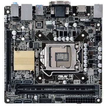 Placa de baza Asus H110I-Plus, socket LGA1151, chipset Intel H110, mini-ITX
