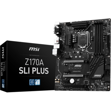 Placa de baza MSI Z170A SLI Plus, socket LGA1151, chipset Intel Z170, ATX
