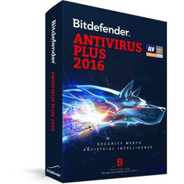 BitDefender Licenta antivirus Antivirus Plus 2016, renew, 1 an, 3 calculatoare, retail