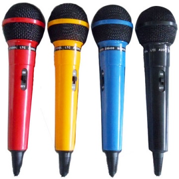 Microfon SET 4 MICROFOANE DIVERSE CULORI