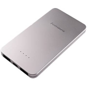 Baterie externa Lenovo acumulator extern Power Bank PG38C00460,  USB 10000 mAh, silver, gri
