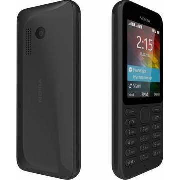 Telefon mobil Nokia 215 Single SIM Black