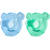Philips Suzeta SCF194/02, ortodontica, 2 buc, silicon, verde-albastru