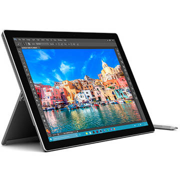 Tableta Microsoft Surface Pro 4, 12.3 inch, Intel Core i7-6650U, 512 GB SSD, 16 GB RAM, Windows 10 Pro,argintie