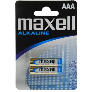 Baterie alcalina R3 (AAA) 2 buc/blister Maxell - pret per baterie