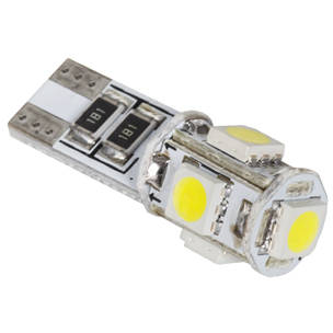 Vipow BEC LED 5X SMD5050 ALB AUTO CANBUS T10