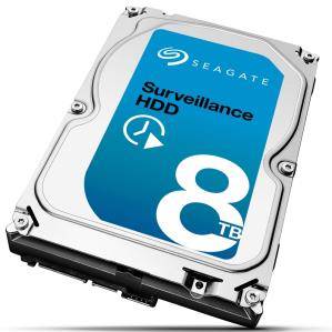 Hard disk Seagate Surveillance, 8TB, 7200 RPM, SATA 6GB/s, 3.5 inch + Data Rescue