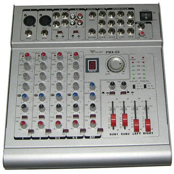 Consola DJ Azusa MIXER + AMPLIF PMX 6S 2X210W